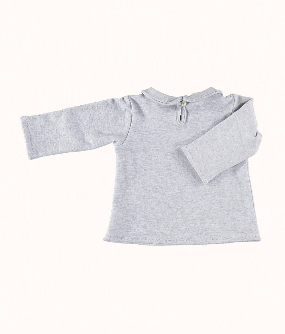 Camiseta Piranessi Gris Azulado