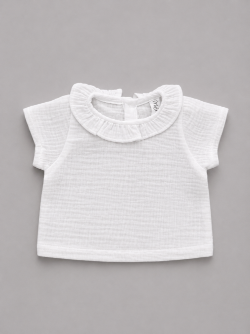 CAMISA BATISTA MUSELINA NUBE MC