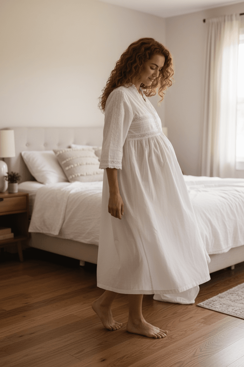 CAMISÓN PREMAMÁ OXFORD