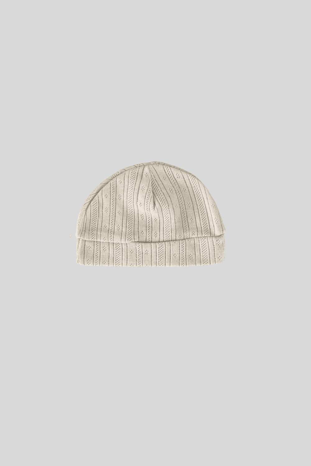 GORRO CALADO BEIGE