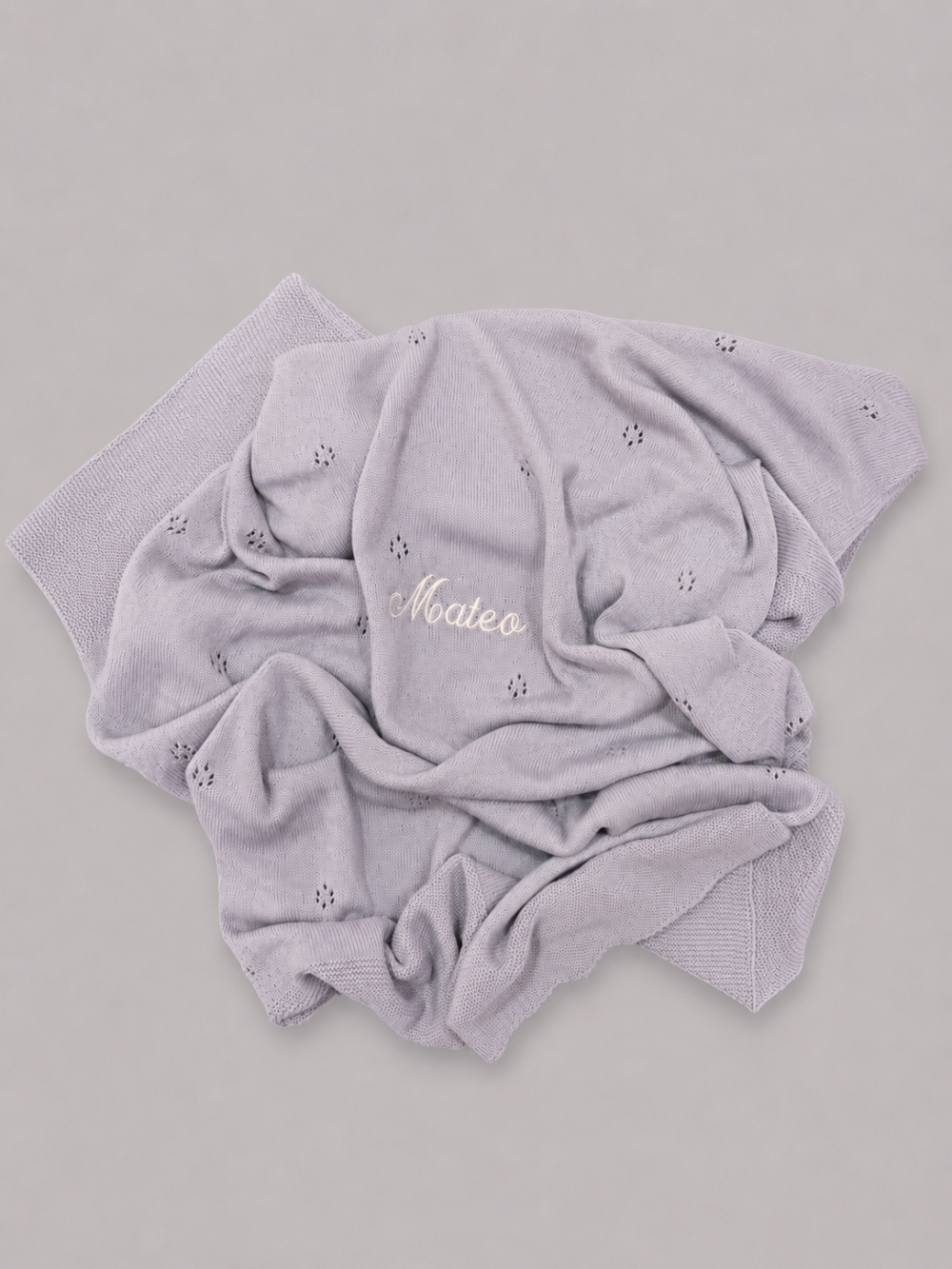 MANTA PERSONALIZADA GRIS