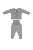 CONJUNTO VERSALLES GRIS LARGO