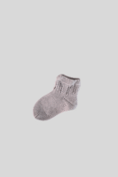 CALCETÍN CALADO GRIS