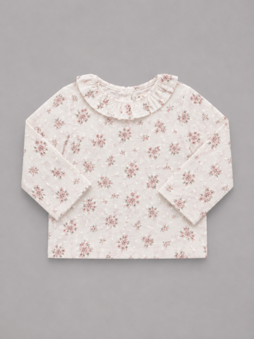 CAMISA BATISTA PLUMETTI FLORES