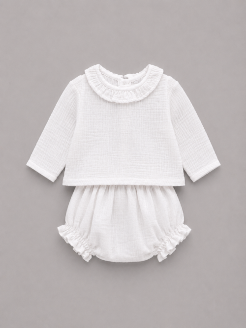 CONJUNTO MUSELINA NUBE