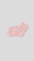 CALCETÍN CALADO ROSA