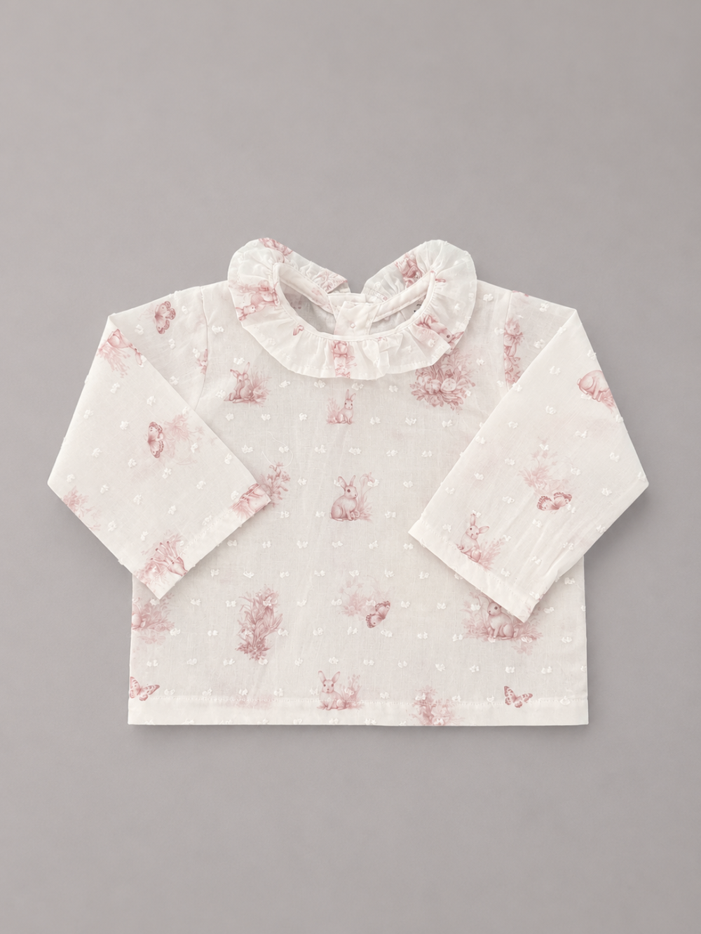 CAMISA BATISTA BAMBI ROSA ANTIGUO
