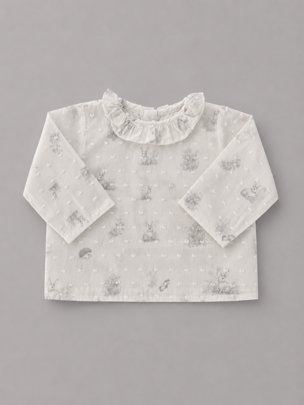 CAMISA BATISTA BAMBI GRIS