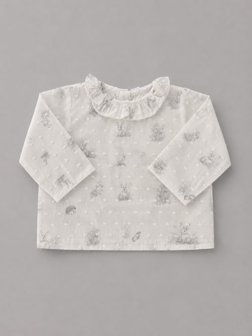 CAMISA BATISTA BAMBI GRIS
